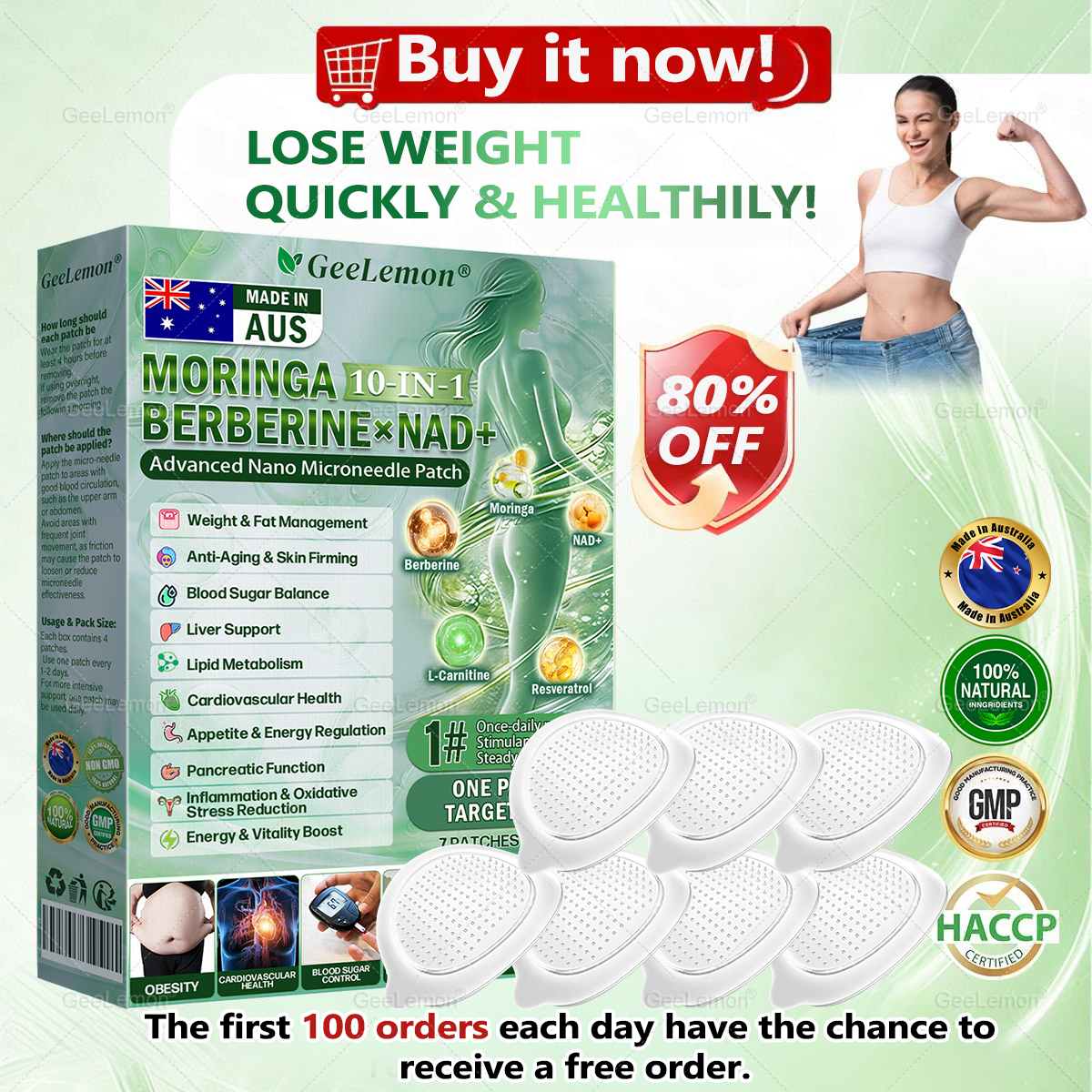 𝐆𝐞𝐞𝐋𝐞𝐦𝐨𝐧® 𝐌𝐨𝐫𝐢𝐧𝐠𝐚 · 𝐁𝐞𝐫𝐛𝐞𝐫𝐢𝐧𝐞 × 𝐍𝐀𝐃+ 𝟏𝟎-𝐢𝐧-𝟏 𝐀𝐝𝐯𝐚𝐧𝐜𝐞𝐝 𝐍𝐚𝐧𝐨 𝐌𝐢𝐜𝐫𝐨𝐧𝐞𝐞𝐝𝐥𝐞 𝐏𝐚𝐭𝐜𝐡 — 🇺(𝐉𝐮𝐬𝐭 𝐨𝐧𝐜𝐞 𝐚 𝐝𝐚𝐲, 𝐯𝐢𝐬𝐢𝐛𝐥𝐞 𝐜𝐡𝐚𝐧𝐠𝐞𝐬 𝐢𝐧 𝟕 𝐝𝐚𝐲𝐬）𝘽𝙚𝙧𝙗𝙚𝙧𝙞𝙣𝙚 + 𝙈𝙤𝙧𝙞𝙣𝙜𝙖 𝙁𝙤𝙧𝙢𝙪𝙡𝙖 ✅ 𝐅𝐨𝐫 𝐨𝐛𝐞𝐬𝐢𝐭𝐲, 𝗟𝗼𝗼𝘀𝗲 𝘀𝗸𝗶𝗻,𝐝𝐢𝐚𝐛𝐞𝐭𝐞𝐬, 𝐬𝐥𝐞𝐞𝐩 𝐚𝐩𝐧𝐞𝐚, 𝐣𝐨𝐢𝐧𝐭 𝐢𝐬𝐬𝐮𝐞𝐬, 𝐚𝐧𝐝 𝐦𝐨𝐫𝐞 💥