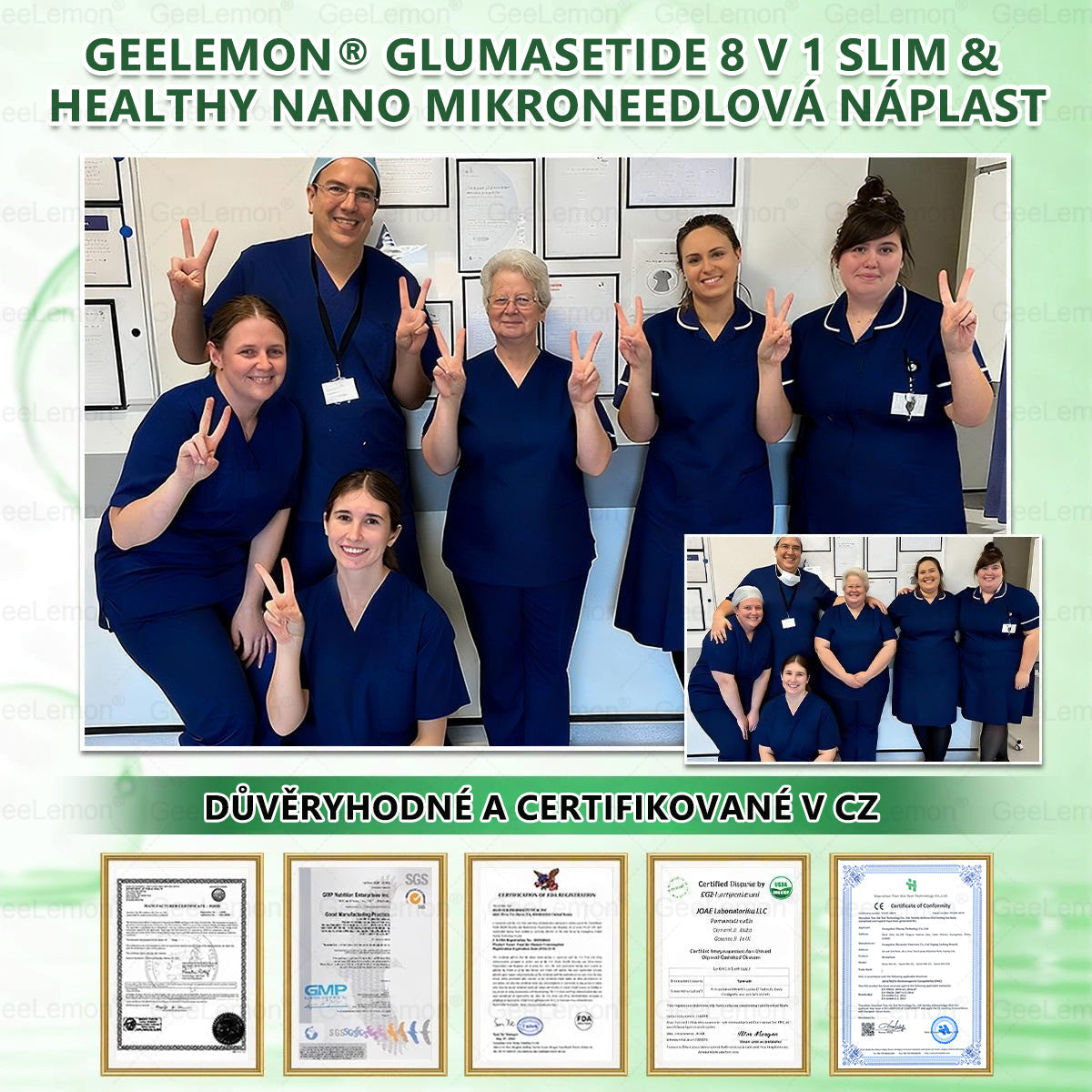 Oficiální český obchod~💙𝐆𝐞𝐞𝐋𝐞𝐦𝐨𝐧® 10v1 Nanomikrojehlicové náplasti na formování těla 🇨🇿 Pouze 1 použití denně ✅ Výsledky viditelné již za 7 dní – vhodné pro obezitu, kardiovaskulární zdraví, cukrovku a problémy s klouby