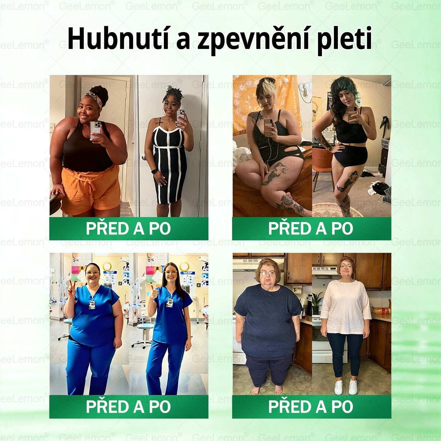 Oficiální český obchod ✨ 𝐆𝐞𝐞𝐋𝐞𝐦𝐨𝐧® 8v1 Nanomikrojehlicové náplasti na formování těla 🇨🇿 Pouze 1 použití denně ✅ Výsledky viditelné již za 7 dní – vhodné pro obezitu, kardiovaskulární zdraví, cukrovku a problémy s klouby. (Copy)